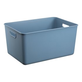 Daiktadėžė AKITA STORAGE, 52,5 x 36,5 cm, 40 l, mėlynos sp.