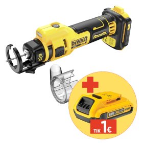 Akumuliatorinė gipskartonio freza DEWALT DCE555N-XJ, 18 V, be akumuliatorių ir kroviklio