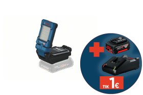 Akumuliatorinis žibintas BOSCH Professional GLI 18V-800 Solo, 800 liumenų, be akumuliatoriaus ir kroviklio
