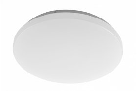 Lubinis LED šviestuvas GTV Wenus/Saturn, 12-13W, 4000K, 800-900 lm, 220-240V, IP44, 120 laipsnių, baltos sp., 260 x 60-90 mm, LD-WEND13W-40/LD-SATU12W-NB