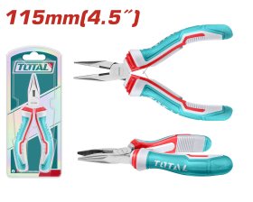 Prailgintos smailios žnyplės tiksliems darbams TOTAL, 115 mm, THTMN256
