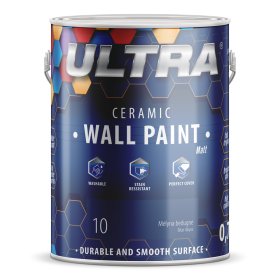 Interjero dažai ULTRA Ceramic, 0,7 l, Mėlyna bedugnė sp. (10)