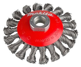 Vielinis šepetys kampiniui šlifuokliui MAKITA, 100 mm, 18 segmentų, P-04494, UŽS