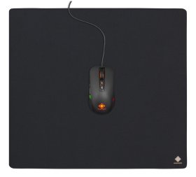 Pelės kilimėlis DELTACO GAMING, 400x450x4mm, juodos sp.