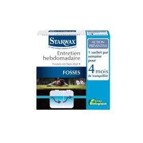 Septikų priežiūros priemonė STARWAX 656, 18 x 3 g