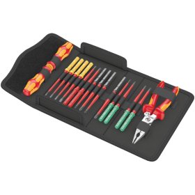 17 dalių įrankių rinkinys elektrikams WERA, KK VDE Extra Slim1