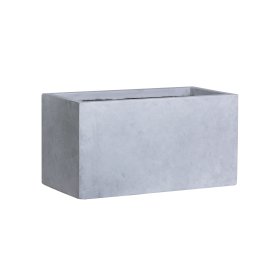 Keraminis lauko vazonas Grau I, pilkos sp., 59 x 30 x 31 cm.