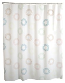 Vonios užuolaida RIDDER SPIRO, 180 x 200 cm, įvairiaspalvė, vinilinė, 100% PEVA, 3125300