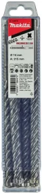 Grąžtas betonui SDS+ MAKITA NEMESIS 2, 14x150/215 mm (10-vnt) 