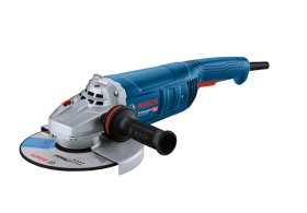 Elektrinis kampinis šlifuoklis BOSCH Professional GWS 22-230 P, galia 2200 W, diskas 230 mm, svoris 5,5 kg