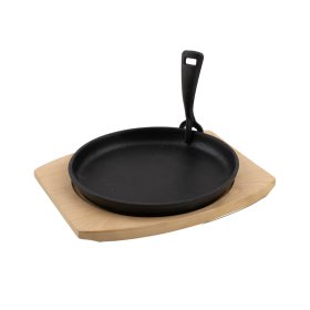 Griliaus keptuvė BARBECOOK, su bambuko padėkliuku