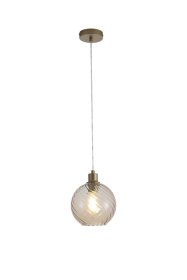 Pakabinamas šviestuvas SEARCHLIGHT Radiance, E27, 1 x 60W, 230V, 200 x 200 x 250 mm, maksimalus aukštis 1200 mm, 44520CP