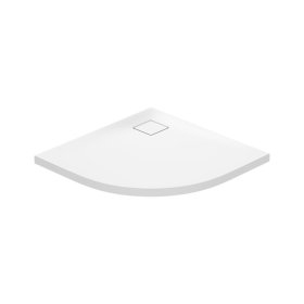 Dušo padėklas CERSANIT TAKO SLIM, 90 x 4 cm, akrilinis, pusapvalis, baltas, S204-024-PP