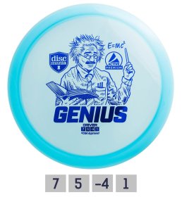 Diskgolfo diskas DISCMANIA Genius Fairway Driver, blue