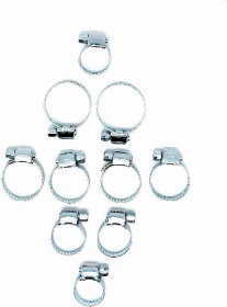 Sąvaržų komplektas ALBURNUS, 6 cm - 25 cm, 10 vnt, skersmuo: 6-25 mm x 2 vnt; 10-16 mm x 2 vnt; 13-19 mm x 2 vnt; 12-22 mm x 2 vnt; 16-25 mm x 2 vnt. 