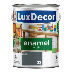 Universali akrilinė emalė LUXDECOR, 2,2 l, (23) Kalno viršūnė, matinė, vandens pagrindu