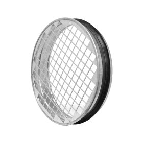Ortakio galinis uždengimas su tinkleliu EUROPLAST, d125, ESNS125, cinkuotas, su tarpine