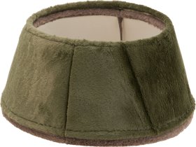 Kalėdinės eglutės stovo uždangalas, žalios sp., 55 x 55 x 23 cm.