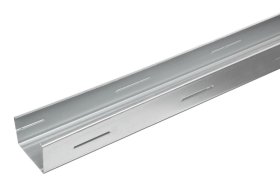 Vertikalus pertvarų profilis KNAUF CW, 75x50x0,6x4000 mm, AZ100