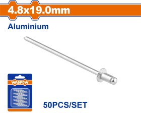 Kniedės WADFOW, 4,8x19,0 mm, 50 vnt. WREZK34