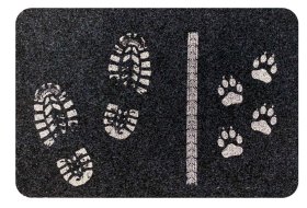 Kilimėlis RICCO Porto Footprint, 40 x 60 cm, tekstilinis, 869-003