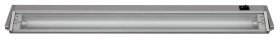 Šviestuvas RABALUX Easy Light, 13W G5/T5 lempa (komplekte), 2700K, 820 lm, IP20, su jungikliu, virtuvei, metalas, sidabrinė, 580x30x85 mm.