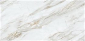 PVC sienų lipdukas WAKSLINE, CST010, Calacata gold marmuras, 600x300x2 mm, pak. 6 vnt.