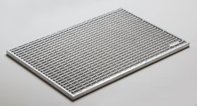 Grotelės ACO Vario 2.0, V profilių, 600 x 400 mm, cinkuoto plieno, 3003264