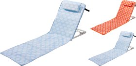 Paplūdimio gultas, 3 gulėjimo padėtys, 2 skirtingi dizainai, 145 x 47 x 52 cm