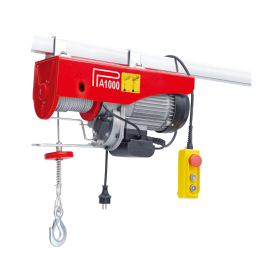 Elektrinė kėlimo talė, galia 1600 W, kėlimo galia 500/999 kg, kėlimo aukštis 12/6 m