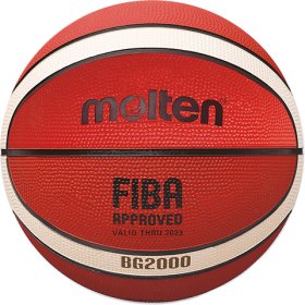 Kamuolys krepš training MOLTEN B7G2000, FIBA guminis 7 d.