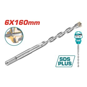 Grąžtas betonui SDS+ cross TOTAL, TCT, 6x160 mm, TAC310602C