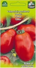 Daržovių sėklos, pomidorai valgomieji Roma VF, 1107