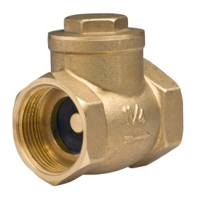 Sklendinis atbulinis vožtuvas FERRO ZZK2 3/4", žalvaris, ZZK2