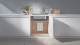 Vandens filtravimo komplektas USTM ULTRA NEW STYLE, 3 pakopų (STO, ST, UFM), juoda spalva