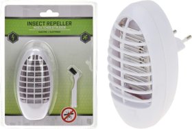 Prietaisas uodų atbaidymui, su mėlynos spalvos lempute, 4 x LED, maitinamas i elektros tinklo., 1,2 W, N