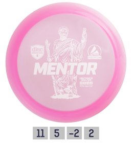 Diskgolfo diskas DISCMANIA MENTOR Distance Driver, premium pink