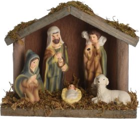 Betliejaus dekoracija Prakartėlė, 1/2'-1/2',  50 cm, vidus/išorė, kampinė, EPDM