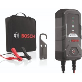 Akumuliatoriaus įkroviklis BOSCH C10, 12 V, 3,5 A, akumuliatoriams 5 - 120 Ah