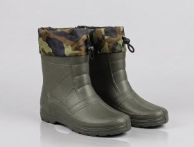 Vyriški guminiai batai EVA, pašiltinti, su išimamu pamušalu, aukštis 25 cm, žalios sp., 45 dydis, GP 05UMM