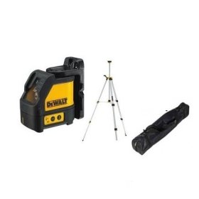 Kryžminis lazerinis nivelyras DEWALT DW088KTRI-XJ, + stovas DW088K