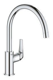 Plautuvės maišytuvas GROHE QuickFix Start Flow, C formos, chromas, 31555001