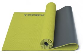 Jogos kilimėlis TOORX MAT176, matmenys 173x60x0,6 cm, lime green/grey