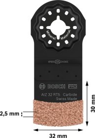 Įpjaunamasis pjūklelis BOSCH, AIZ 32 RT5, daugiafunkciniui įrankiui, 32 x 30 mm, STARLOCK