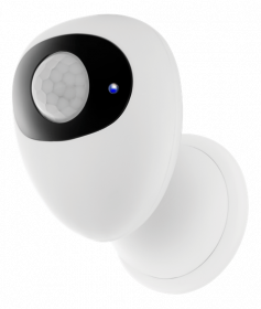 Išmanusis judesio daviklis DELTACO Smart Home Sh-Ws01, WiFi, valdomas su programėle, PIR, 2,4 GHZ, juodos/baltos sp.