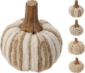 Namų dekoracija Moliūgas, 4 skirtingi dizainai