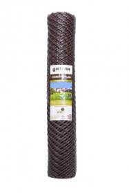 Tvoros tinklas HERVIN GARDEN, plastikinis, rudas, 35 x 35 mm., 1.2 x 10 m., Z35
