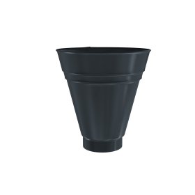Piltuvėlis / Vandens surinkėjas BILKA,  skersmui 90mm, antracito pilka splava, RAL7016