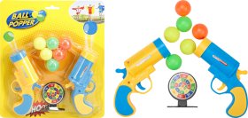Žaislinis šautuvas su kamuoliukais, 13,5x3,5x9cm, 6 kamuoliukai