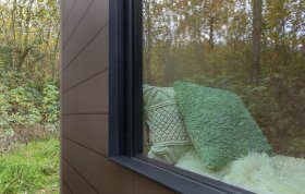 Pluoštinio cemento dailylentė CEDRAL C21, medžio struktūros paviršiumi, matmenys 10 x 190 x 3600 mm, 1vnt. - 0,684 m², ruda spalva, 141385